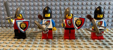 lego Castle Royal Knights mini figures