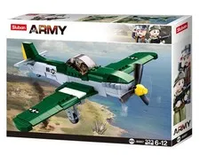 Clamp Blocks WWII American Fighter Plane 323 Pieces, Playset, Steckba...