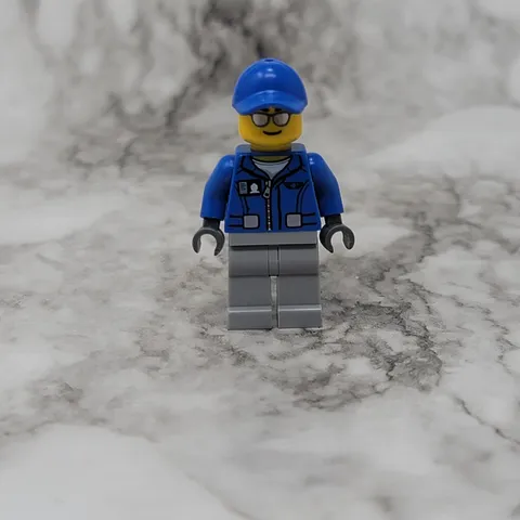 Lego Deep Sea Seaplane Pilot Minifigure City 60096