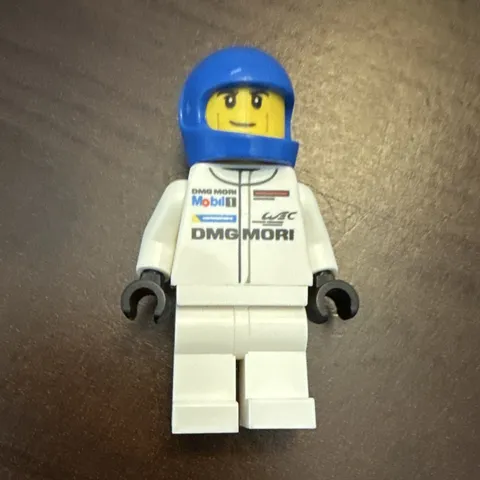 LEGO Speed Champions Porsche 919 Hybrid Race Driver Minifigure Blue Helmet