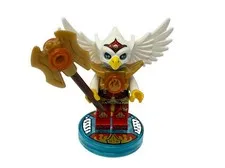 LEGO Dimensions Legends of Chima Eris Minifigure with Base Tag 71232 dim003