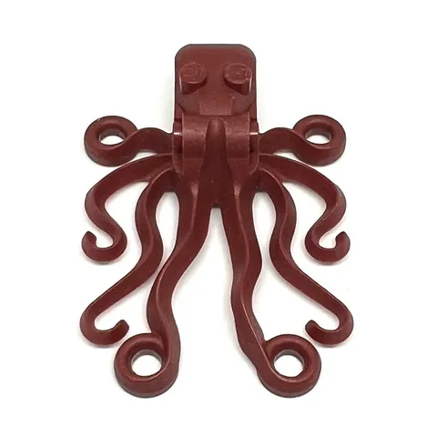 Lego 6240 Dark Red Octopus Minfigure 2009 Retired HTF