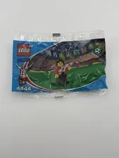 Lego 4444 Coca Cola Soccer Player Coco-Cola Rare Promo New Red Vintage Poly Bag