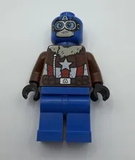 Lego Marvel Pilot Captain America (sh0374)