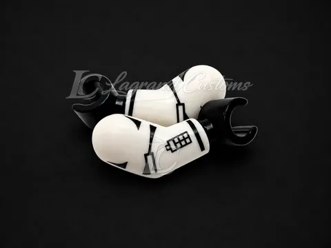 Lego Custom Pad Printed Compatible Clone Trooper Arms White Style 2