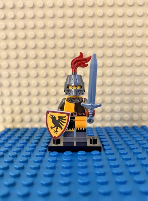 LEGO Minifigure Tournament Knight Series 20 - Rare Collectible 
