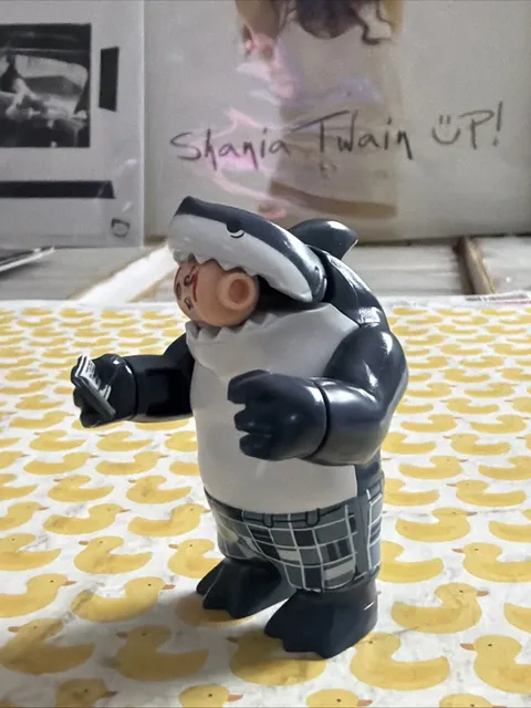KING SHARK BIG FIG LEGO MINIFIG v1 slyvester stallone suicide squad james gunn