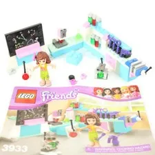 LEGO Friends Olivia's Invention Workshop 3933 Retired Instruction Manual