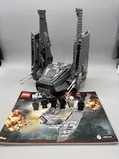 LEGO Star Wars: Kylo Ren's Command Shuttle (75104) 99% Complete W/ Manual No Box