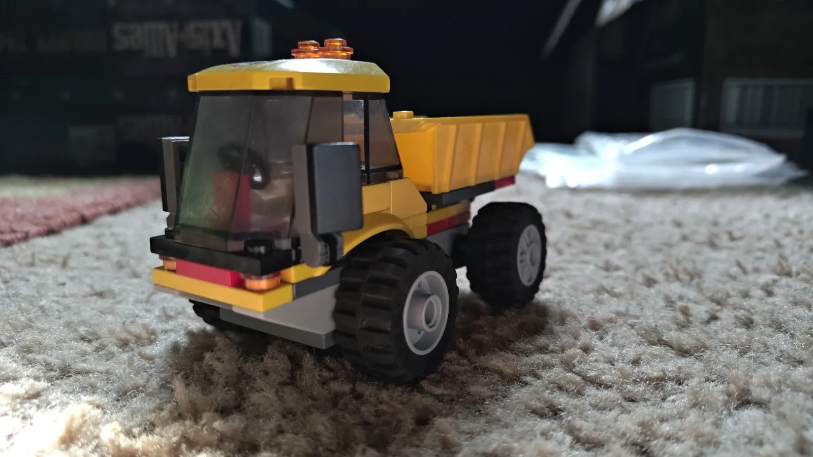 LEGO 4201 Dump Truck Build Only with Instructions  Dump Truck Only No Loader