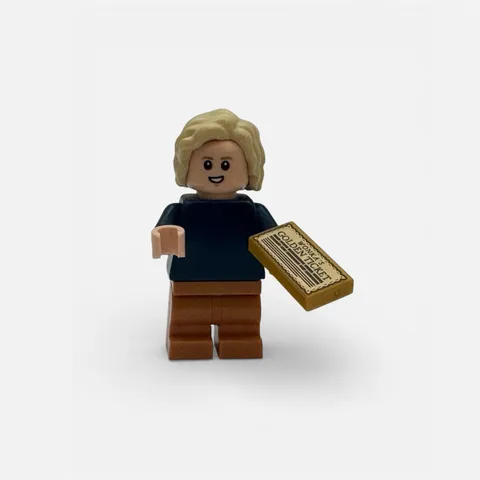 LEGO (21360) Charlie Bucket Minifigure -  Willy Wonka and the Chocolate Factory
