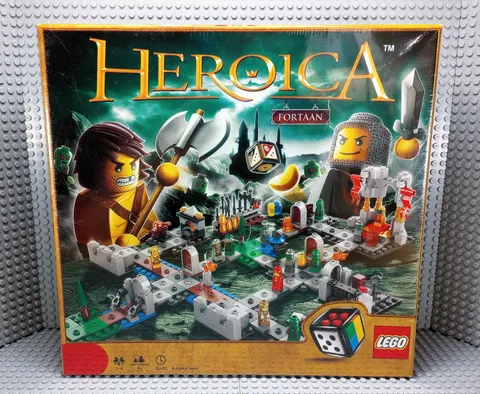 LEGO - 3860 - Castle Fortaan - Game - New & Sealed - Retired 2013 - Ships Fast!