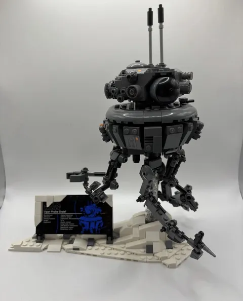 LEGO Star Wars: Imperial Probe Droid (75306) No Mini Figure, used ￼