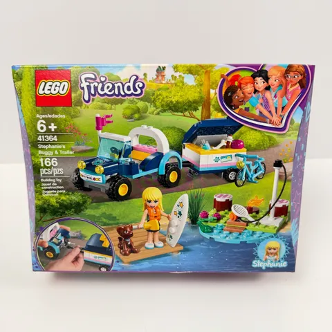LEGO Friends 41364 Stephanie's Buggy Trailer 166 Pieces New Sealed Retired