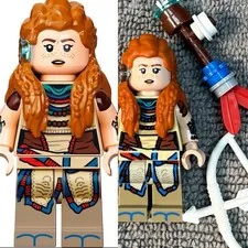 LEGO ALOY Minifigure Horizon Forbidden West hfw001 (from Tall Neck 76989) - NEW