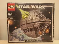 2005 Rare Retired Lego Star Wars Set 10143 Death Star II 3449 Pcs Open Box New