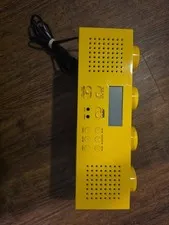 LEGO Yellow Brick CD Player FM AM Radio Boombox Portable LG11013 Works Tested!