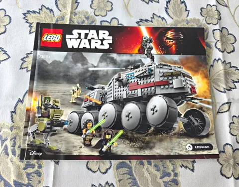 lego instructions star wars 75151 clone turbo tank manual booklet 2016