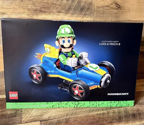 LEGO Mario Kart Luigi & Mach 8 72050 NIB MarioKart 2234-Piece Building Set
