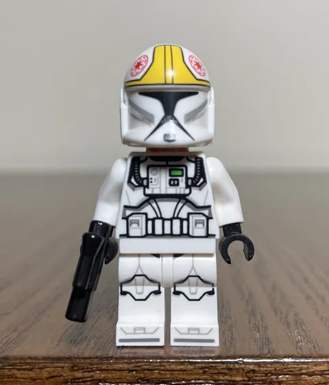 Clone Trooper Pilot Phase 1 Star Wars Lego Minifigure 75432 