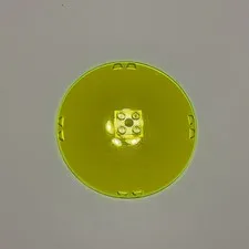 LEGO Dish 10 x 10 Inverted (Radar) Hollow Studs 50990a Trans-Neon Green 41128