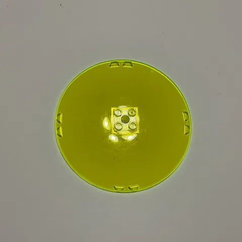 LEGO Dish 10 x 10 Inverted (Radar) Hollow Studs 50990a Trans-Neon Green 41128