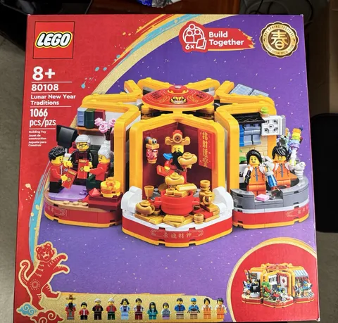 LEGO 80108 Lunar New Year Traditions - NEW Sealed, Free Shipping