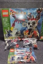 LEGO 7093 Skeleton Tower incomplete set (no dragon)