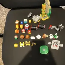 LEGO Super Mario Lot Printed Shy Guy, Goomba & Bullet Bill Parts Accessories