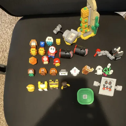 LEGO Super Mario Lot Printed Shy Guy, Goomba & Bullet Bill Parts Accessories