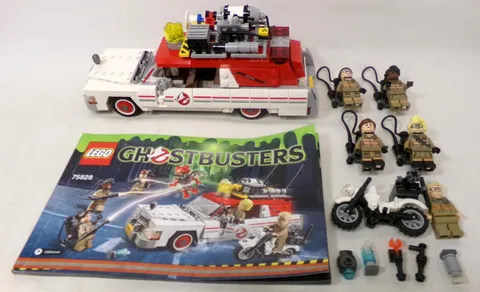 LEGO Ghostbusters 75828 Ecto 1 & 2 Set With Instructions Incomplete
