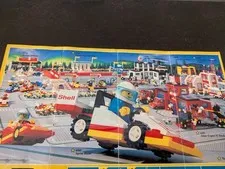 Vintage (1988) LEGO Product CLASSIC TOWN Sets Poster - RARE
