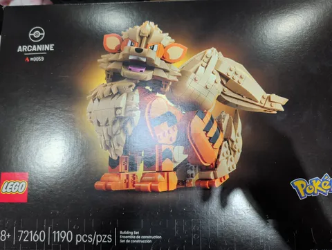 IN HAND, SHIPS NOW Arcanine Lego Pokemon 72160 Sealed Brand New 0059