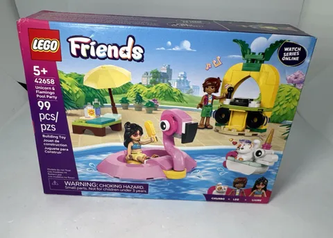 LEGO Friends Unicorn Flamingo Pool Party 42658 NEW