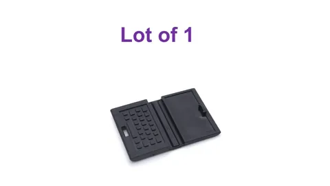 Lego Mini Figure Utensil Computer Laptop Black Lot of 1