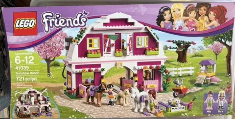 LEGO Friends Sunshine Ranch 41039 Building Set 721 pcs Ages 6-12 Box