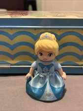 Lego Duplo Cinderella Princess With Removable Skirt 2.5" Figure #10855