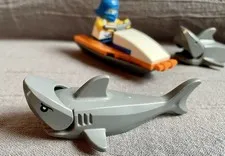 LEGO Sharks Ninja Minifigure Jet Ski Surfer –LEGO Minifig & Accessories Lot