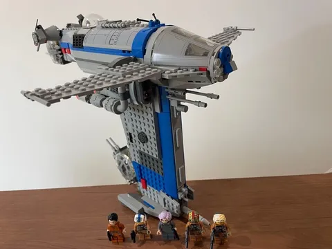 LEGO Star Wars Resistance Bomber 75188 In 2019 Used Retired Comp W/Manual