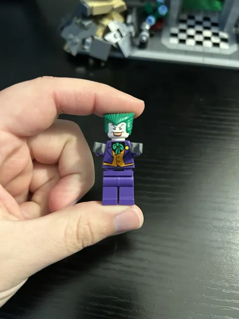 LEGO Batman Minifigure the Joker Orange Vest (Bat005) 2006