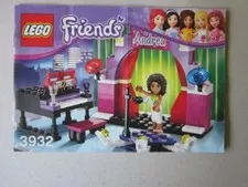 Lego Building Instructions Friends Andrea 3932