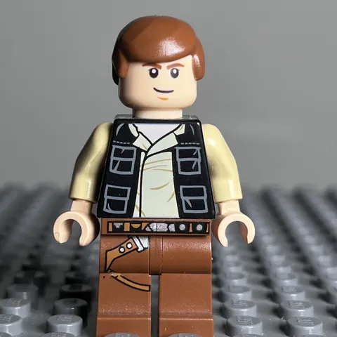 LEGO Han Solo Minifigure Star Wars 75003 10236 sw0451 CMF Lot Rare Retired 1K