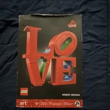 LEGO Art LOVE 31214 Building Set 791 Pieces 18+ Complete Set