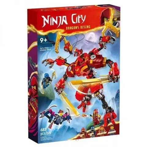 LEGO NINJAGO 71812 Kai's Ninja Climber Mech 623 Pieces Building Set