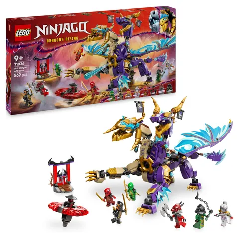 LEGO NINJAGO Boogdraak van Concentratie Speelgoed voor 9 jaar en Ouder met 8 Min