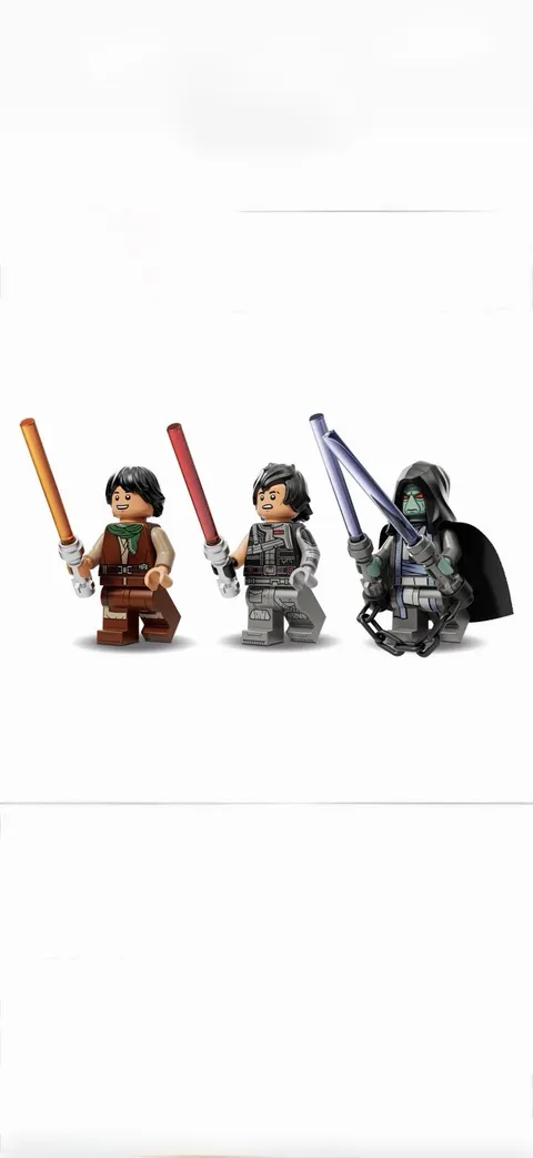 LEGO Star Wars the Force Burner Snowspeeder Mini Figures Only