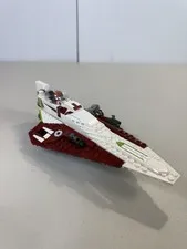 LEGO Star Wars Obi-Wan Kenobi Jedi Starfighter Ship Complete, Missing Minifigs