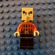 LEGO Minecraft Pillager Minifigure Set 21160 -The Illager Raid
