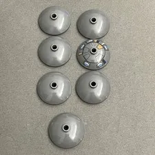 Lego 43898 Dark Gray Replacement Parts Pieces Lot of 7