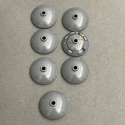 Lego 43898 Dark Gray Replacement Parts Pieces Lot of 7